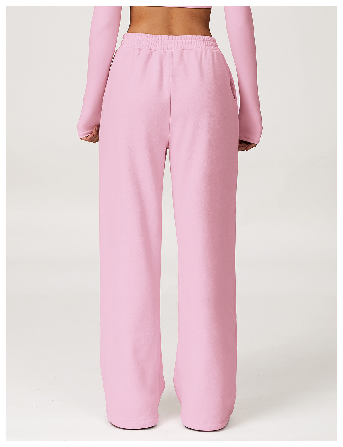 REVCHIC SPORTS Wide-Leg Sports Pants 931