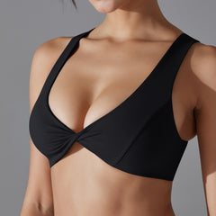 Twisted Nude Feel Breathable Sports Bra