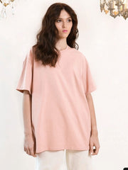 Summer Cotton Basic Loose Cotton Top