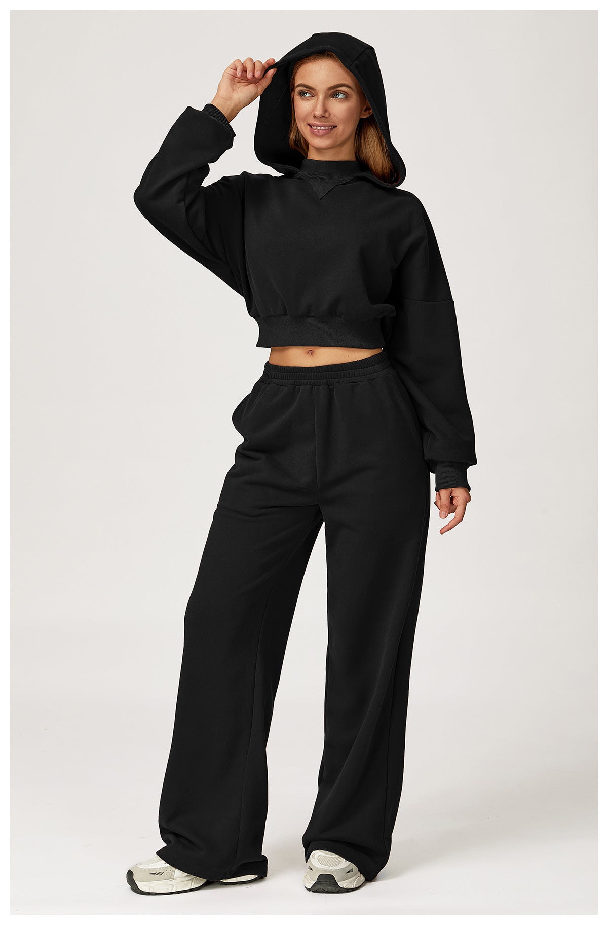 REVCHIC SPORTS Wide-Leg Sports Pants 931