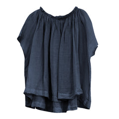 Summer Slightly Transparent Loose Batwing Sleeve Blouse