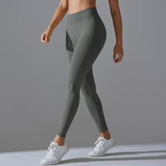 Seamless Back V Waist Peach Hip Yoga Pants