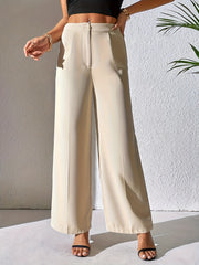 Elegant Loose Wide Leg Casual Pants