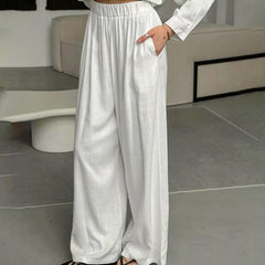 Pure Cotton Loose Long Sleeve Pajamas Set