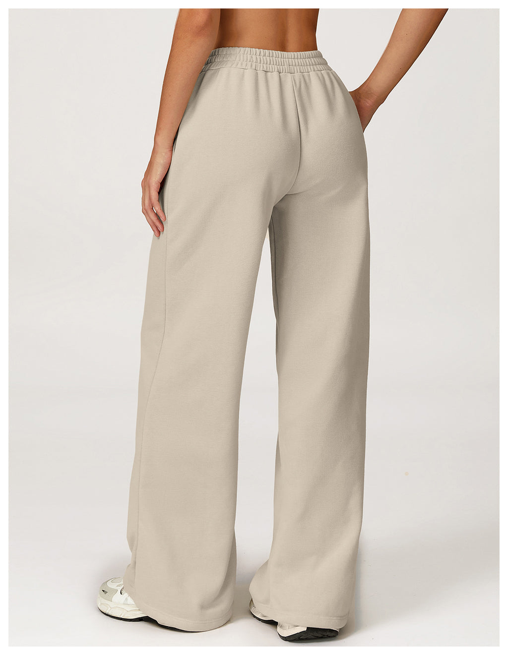 REVCHIC SPORTS Wide-Leg Sports Pants 931