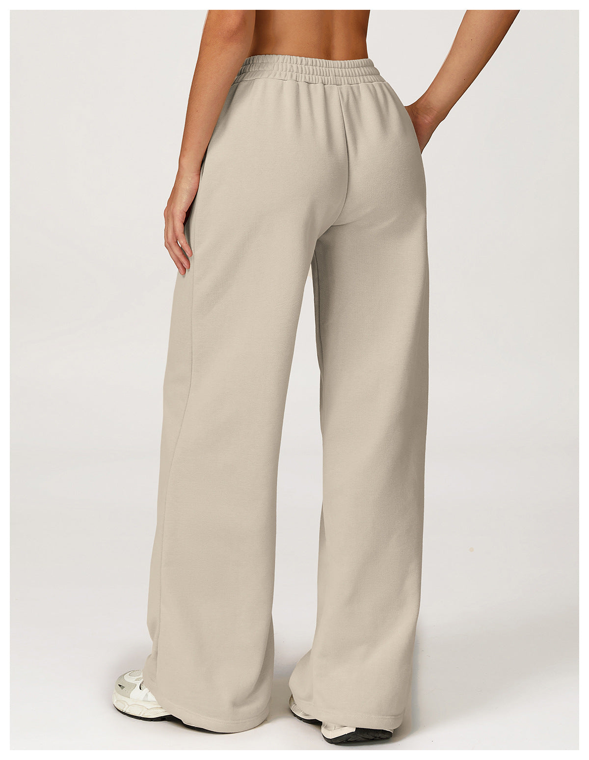 REVCHIC SPORTS Wide-Leg Sports Pants 931