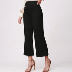 High Waist Wide Leg Drooping Straight Casual Pants