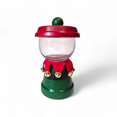 Festive Elf Candy Jar