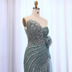 Luxury Beaded Evening Dress with Cape Sleeve - Elegant Formal Gown