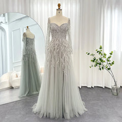 Luxury Feathers Sweetheart Lilac Evening Dress