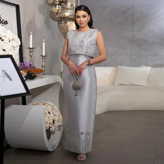 HELEN Luxury Rhinestones Formal Evening Dress