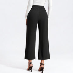 High Waist Wide Leg Straight Casual Pants