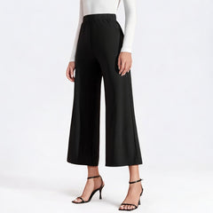 High Waist Wide Leg Straight Casual Pants