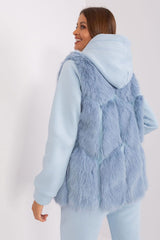 Standard fur vest with slip pockets