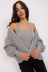 Twinset varied texture cardigan