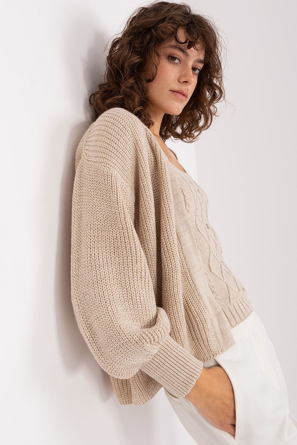 Twinset varied texture cardigan