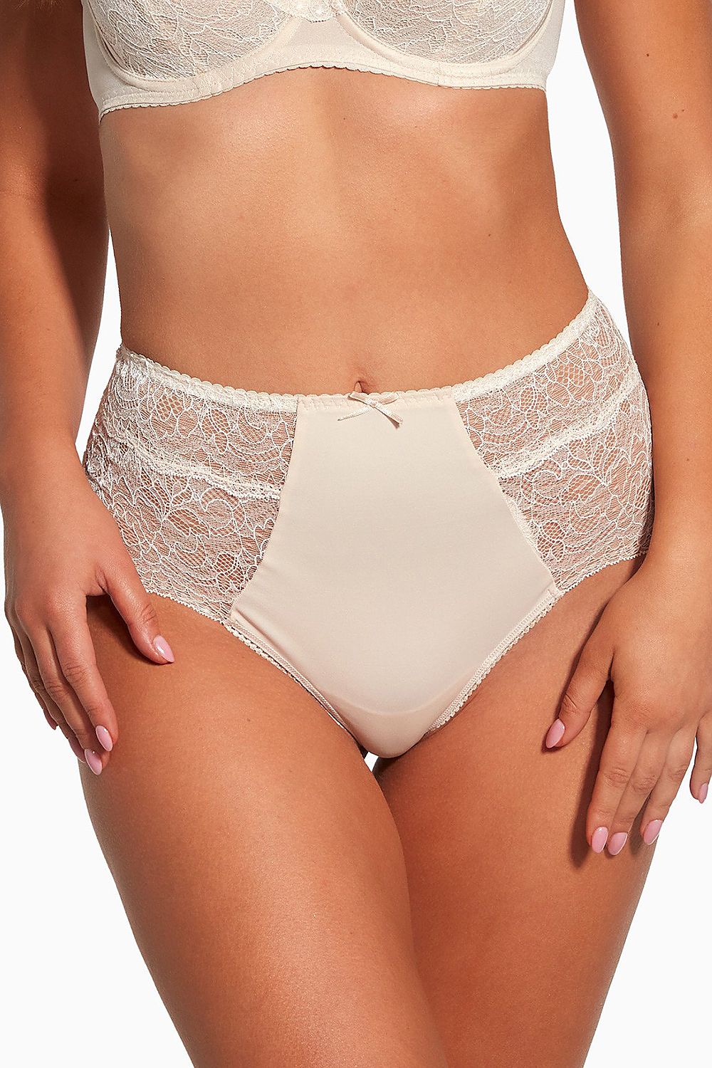 High waisted Brazilian style panties