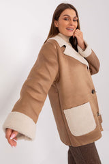 Long sleeves elegant smooth pattern jacket