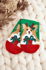 Women's socks with Christmas designs