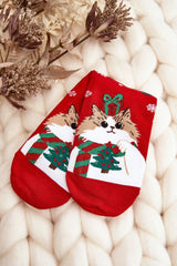 Women's socks with Christmas designs