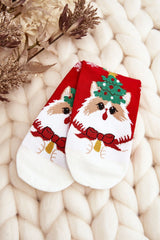 Women's socks with Christmas designs