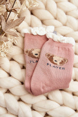 Teddy bear warm socks