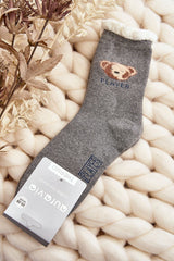 Teddy bear warm socks