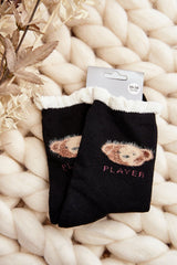 Teddy bear warm socks