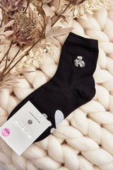 Socks Decorated with hearts