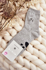 Socks Decorated with hearts