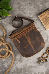 Natural leather Letterbox T-61 bag