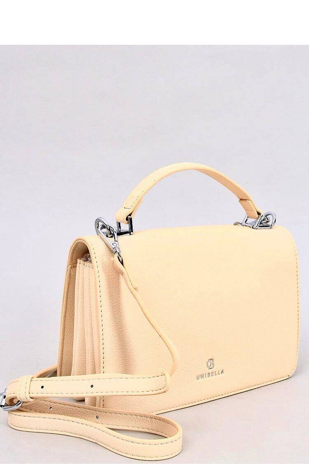 Long adjustable strap yellow messenger bag