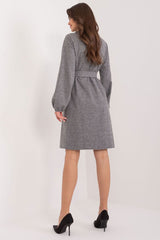 Long sleeves knit day dress