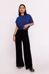 Women viscose knit fabric trousers