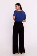 Women viscose knit fabric trousers