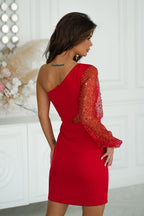  Short dress model 193799 Bicotone 