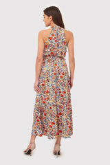 Summer colorful flowers daydress