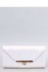 Envelope yellow clutch bag on a delicate chain