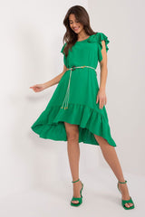 Everyday flared asymmetrical cut summer dress