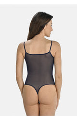 Elegant transparent mesh shapewear