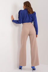 Women classic cut formal trousers