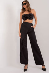 Women classic cut formal trousers