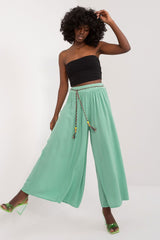 Women Viscose high-waisted pants