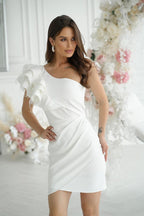  Short dress model 197239 Bicotone 