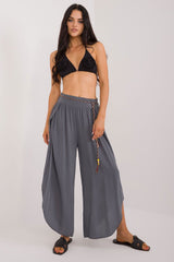 Women seam high waist wide leg pants