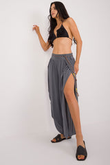 Women seam high waist wide leg pants