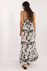 Flared midi cut floral dress