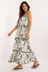 Flared midi cut floral dress