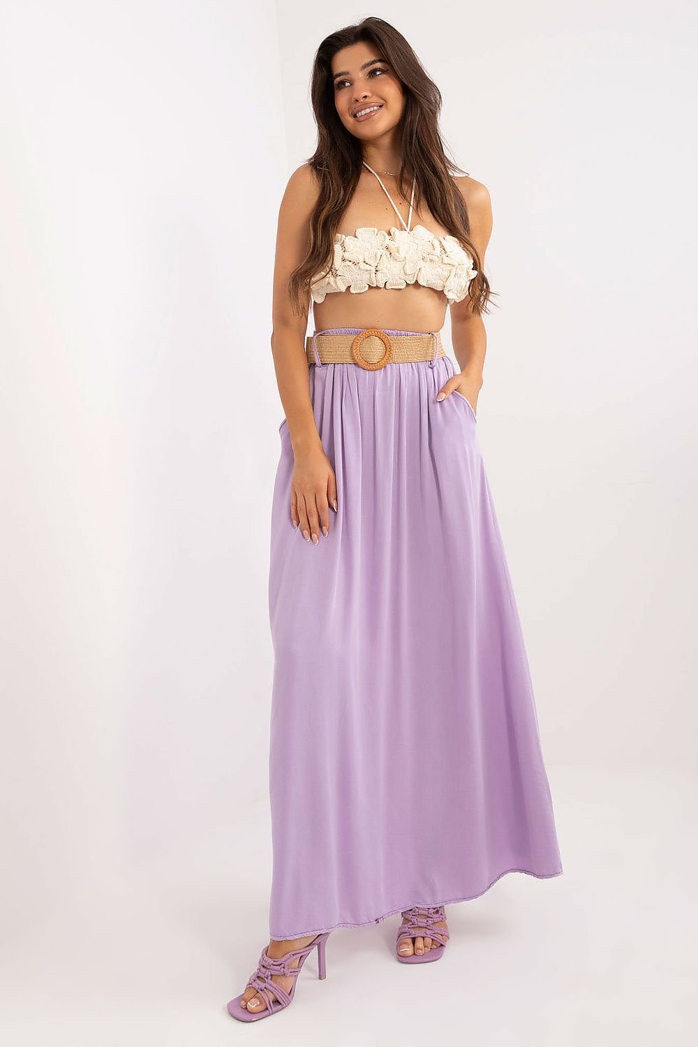 Long casual maxi skirt