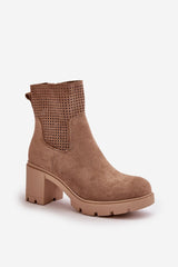 Jezzi ankle heel boots